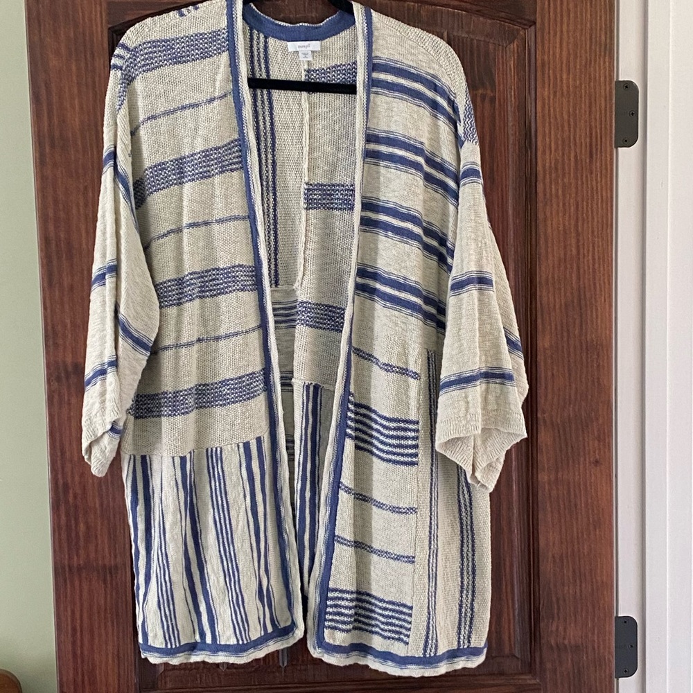 J. Jill PureJill Cardigan Sweater, Size MP, Excellent Used Condition